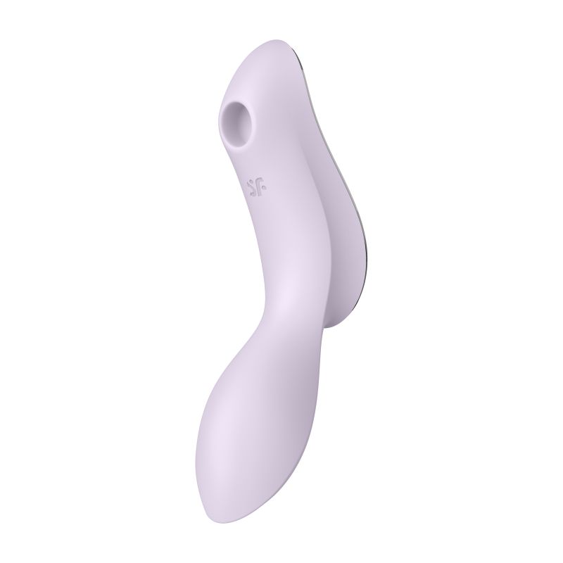 Insertable Air Pulse Vibrator - Curvy Trinity 2 - Violet - K. P.