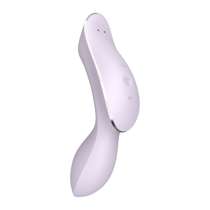 Insertable Air Pulse Vibrator - Curvy Trinity 2 - Violet - K. P.