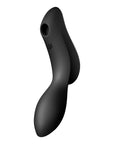 Insertable Air Pulse Vibrator - Curvy Trinity 2 - Black - K. P.