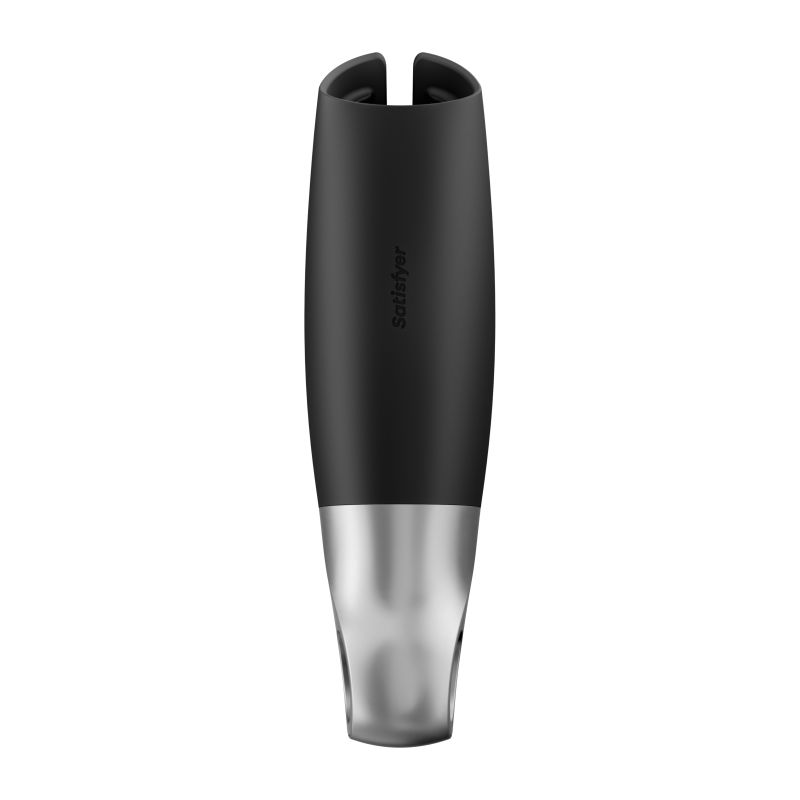 Connect App Power Masturbator - Black/Silver - K. P.