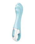 Inflatable G-Spot Vibrator - Air Pump Vibrator 5+ - Blue - K. P.