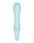 Inflatable G-Spot Vibrator - Air Pump Vibrator 5+ - Blue - K. P.