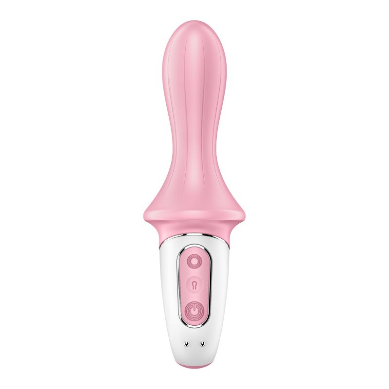 Control App Inflatable Anal Vibrator - Air Pump Booty 5+ - Red - K. P.