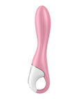 Inflatable G-Spot Vibe - Air Pump Vibrator 2 - Light Red - K. P.