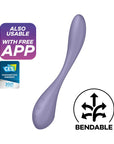 Connect App Multi-Vibrator - G-Spot Flex 5+ - Lilac - K. P.