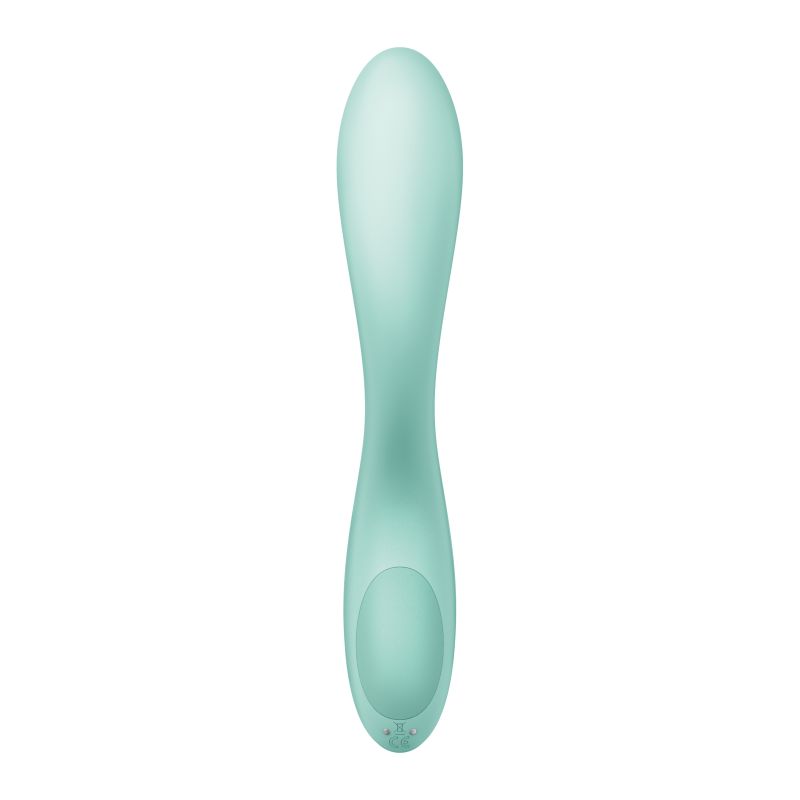 G-Spot Vibrator - Rrrolling Pleasure - Light Green - K. P.