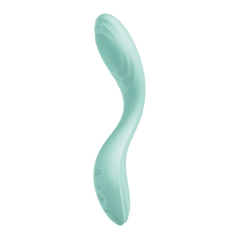 G-Spot Vibrator - Rrrolling Pleasure - Light Green - K. P.