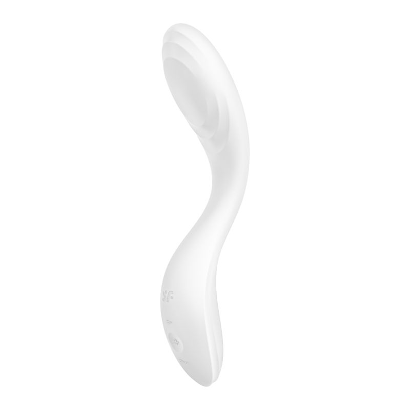 G-Spot Vibrator - Rrrolling Pleasure - White - K. P.