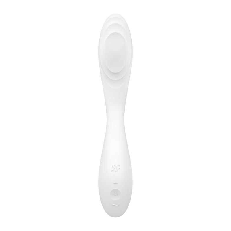 G-Spot Vibrator - Rrrolling Pleasure - White - K. P.