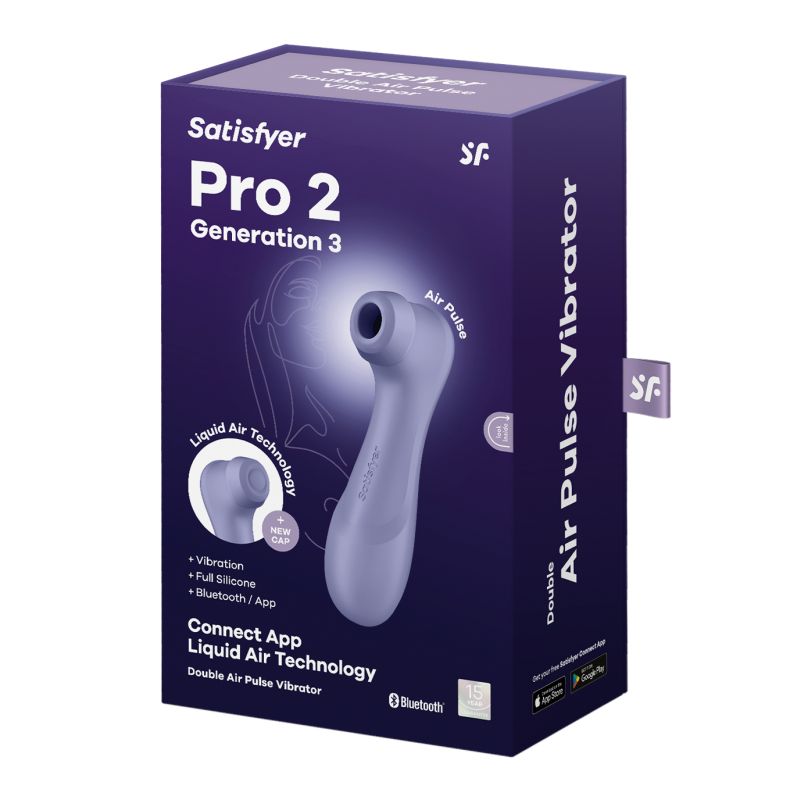 Pro 2 Gen 3 with Liquid Air Vibration and Bluetooth - Lilac - K. P.
