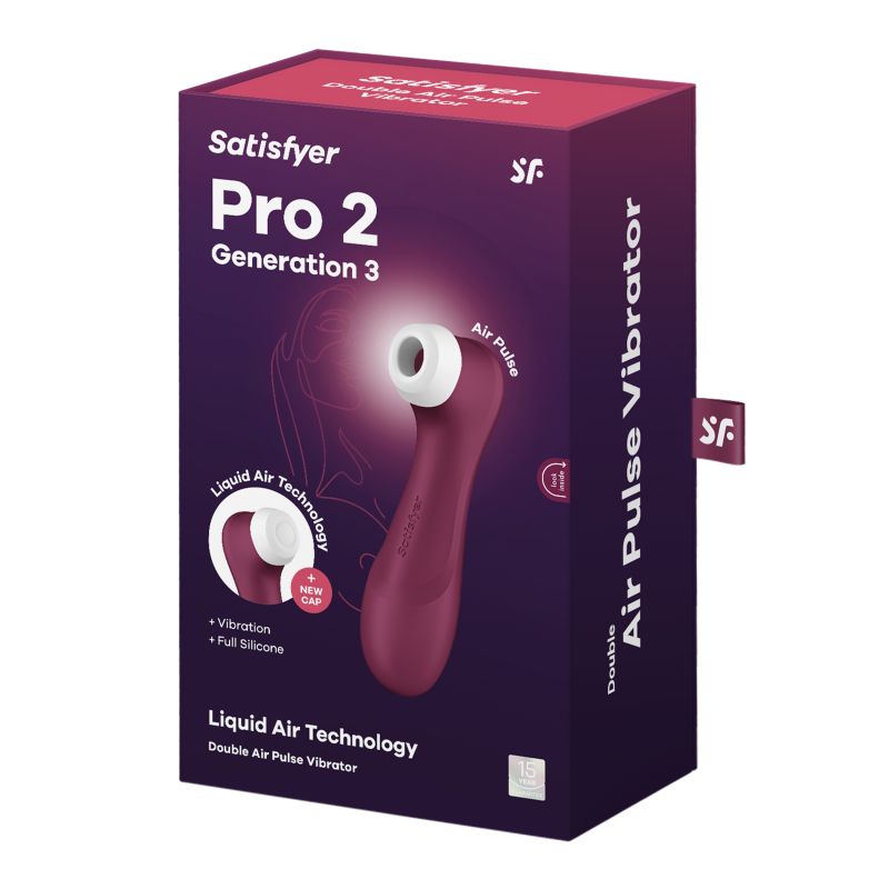 Pro 2 Generation 3 with Liquid Air - Wine Red - K. P.