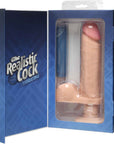 The Realistic Cock - Vibrating 8" - Flesh