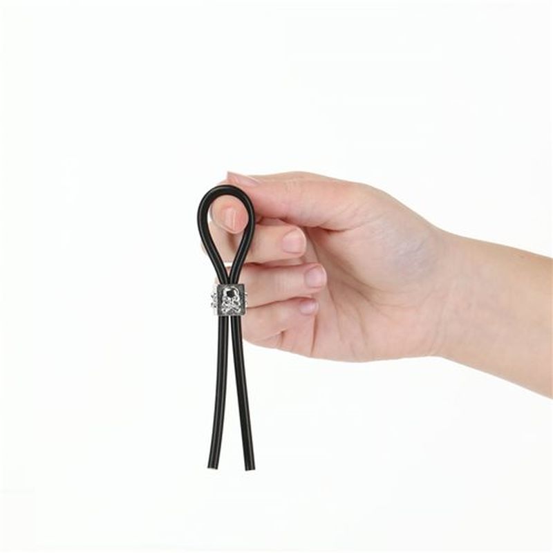 LUX Active - Tether Adjustable Cock Tie - Black - K. P.