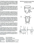 Erection Assistant Hollow 8" Strap-On - Flesh - K. P.