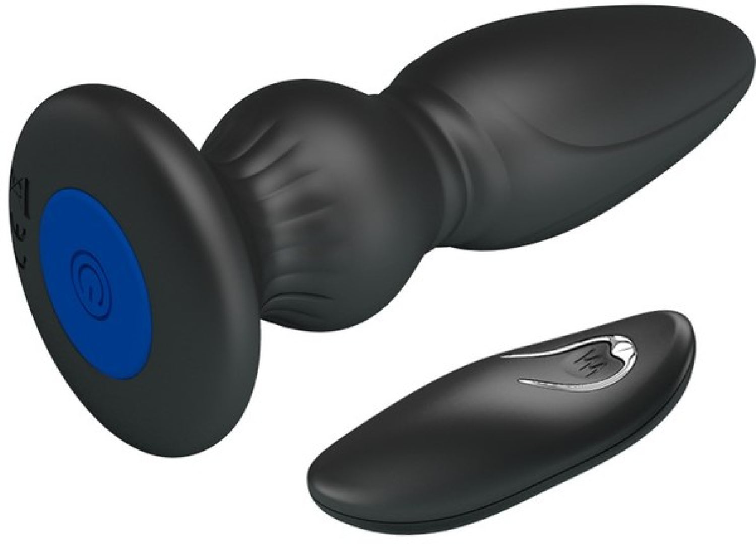 Mr. Play - Powerful Vibrating Anal Plug - Black - K. P.