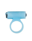 PowerBullet - Cosmic Cock Ring with Bullet - Glow in the Dark Blue - K. P.