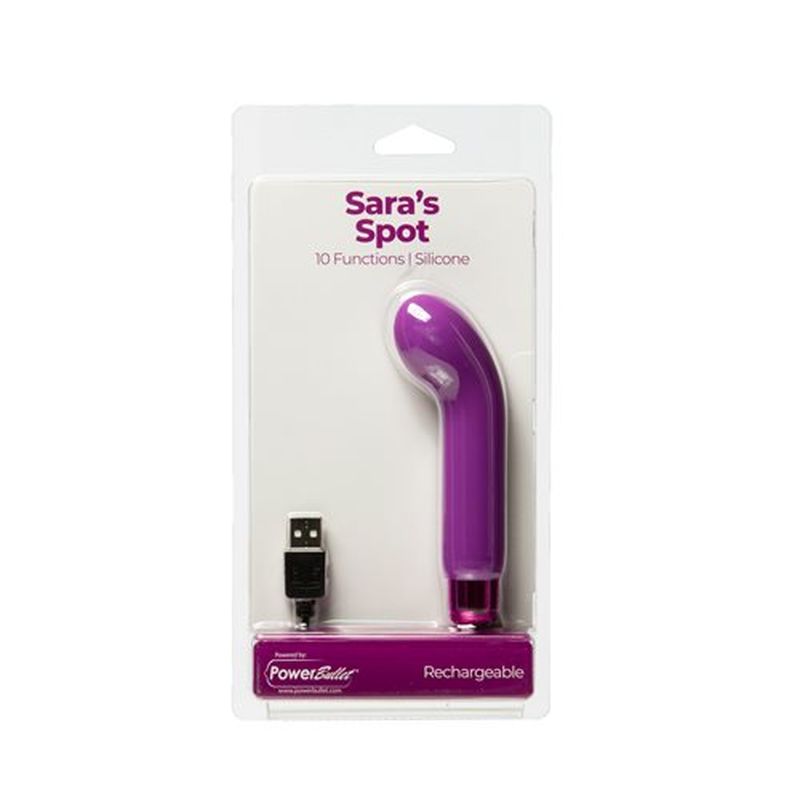 PowerBullet - Sara’s Spot Vibrator - Purple - K. P.