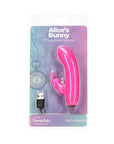 PowerBullet - Alice's Bunny Rechargeable Bullet with Rabbit Sleeve - Pink - K. P.
