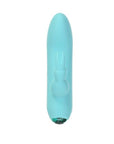 PowerBullet - Alice's Bunny Rechargeable Bullet with Rabbit Sleeve - Teal - K. P.