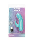 PowerBullet - Alice's Bunny Rechargeable Bullet with Rabbit Sleeve - Teal - K. P.