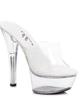 Slip On Sandal 6" - Clear - K. P.
