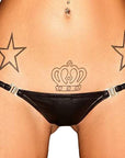 Power Wet Look String - Black - K. P.