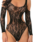 Set The Mood Bodysuit - Black - K. P.