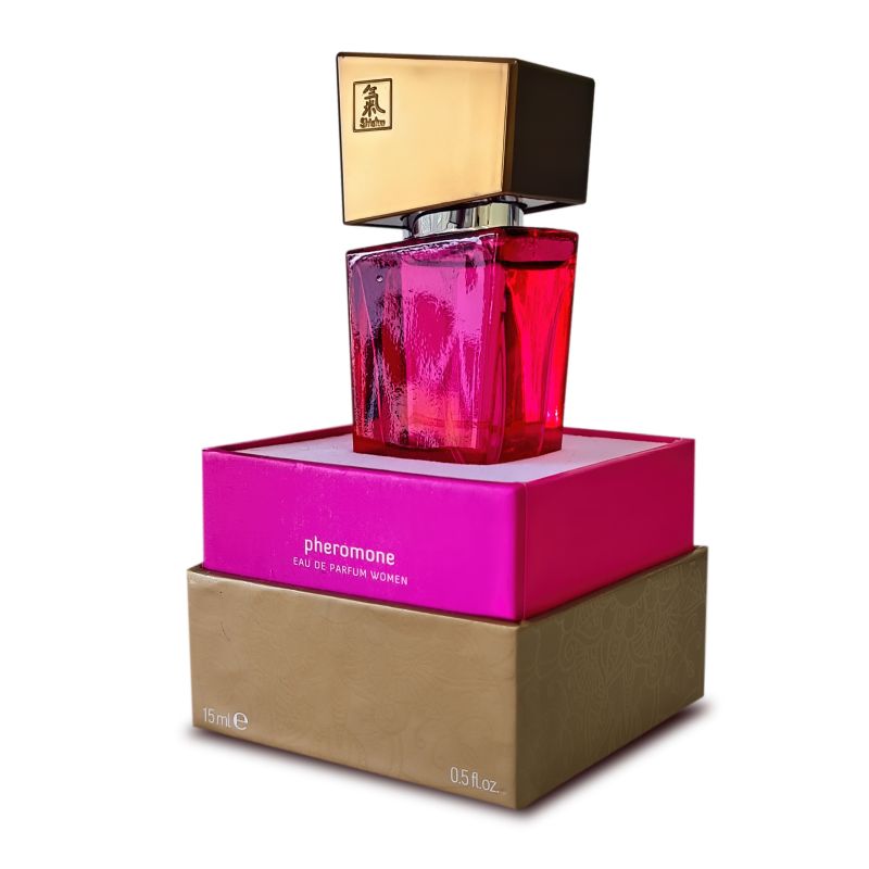 Shiatsu Pheromone Fragrance Woman Pink 15ml - K. P.