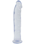 Jelly Jewels - Dong With Suction Cup 8" - Diamond - K. P.