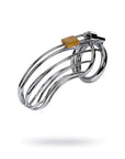Metal Birdcage Cock Cage - Silver - K. P.