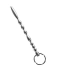 Metal Urethral Plug with Ring - Silver - K. P.