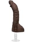 Signature Cocks - Prince Yahshua Vac-U-Lock Compatible Suction Cup Dildo - Chocolate - K. P.