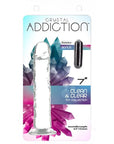 Addiction Crystal - Dildo Straight 7" - Clear - K. P.