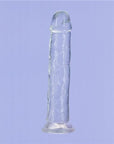 Addiction Crystal - Dildo Straight 9" - Clear - K. P.