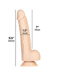 Addiction - Tristan 9" Dong - Beige - K. P.