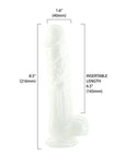 Addiction Pearl - Dildo 8.5" - Pearl White - K. P.