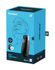 Connect App Vibrating Masturbator - Men Vibration+ - Black - K. P.