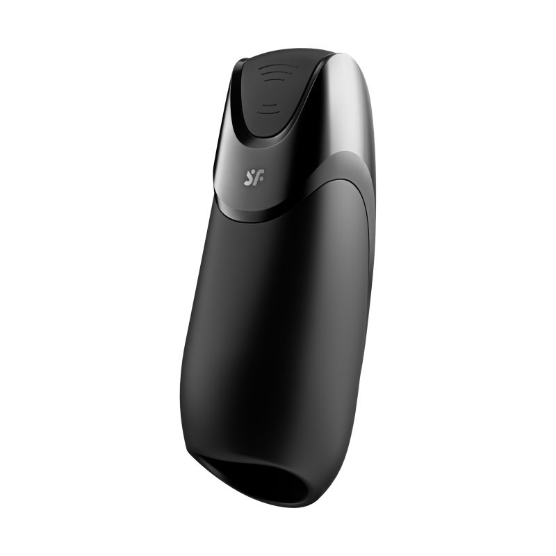 Connect App Vibrating Masturbator - Men Vibration+ - Black - K. P.
