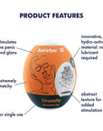 Masturbator Egg - Crunchy - K. P.