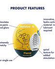 Masturbator Egg - Fierce - K. P.
