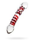 Sexus Glass - 19cm Dildo - Red Delight - K. P.