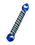 Sexus Glass - 20cm Dildo Duo - Blue - K. P.
