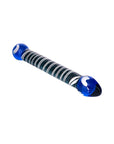 Sexus Glass - 20cm Dildo Duo - Blue - K. P.