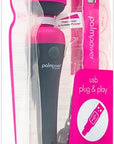 PalmPower - Plug & Play Wand - Black/Pink - K. P.