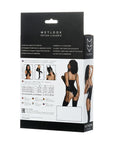 Wetlook Lace Up Bodysuit - Katherin - Black - K. P.