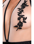 Wetlook Bodysuit - Kiara - Black - K. P.