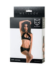 Wetlook Set - Brianna - Black - K. P.