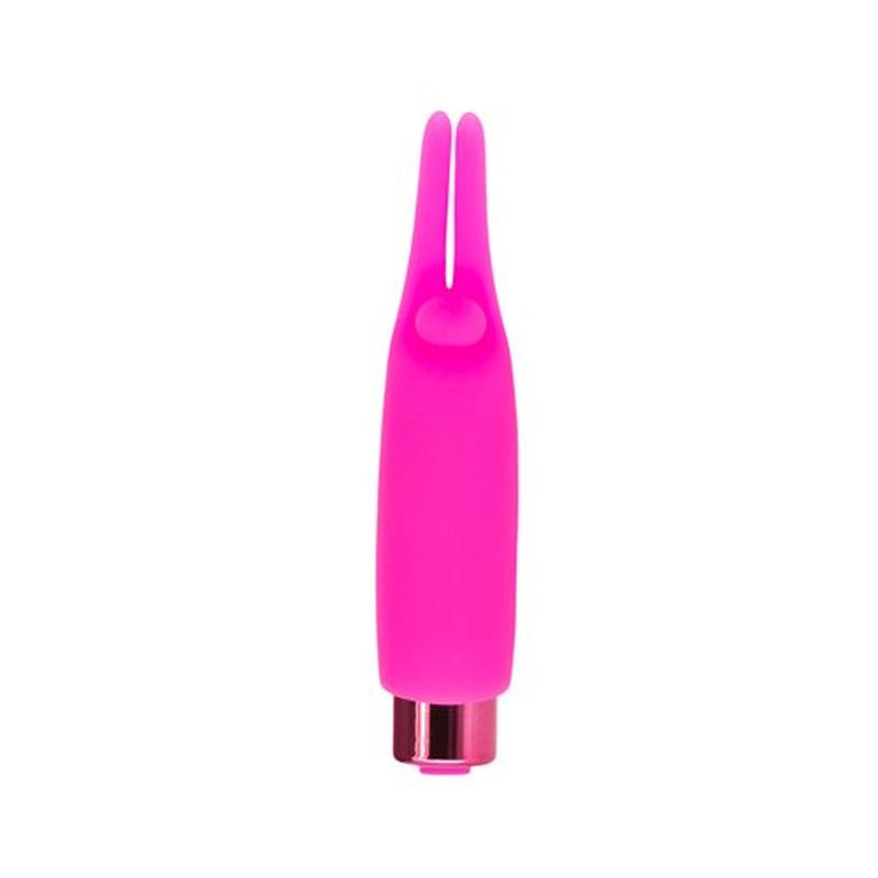 PowerBullet - Teasing Tongue with Rechargeable Bullet - Pink - K. P.