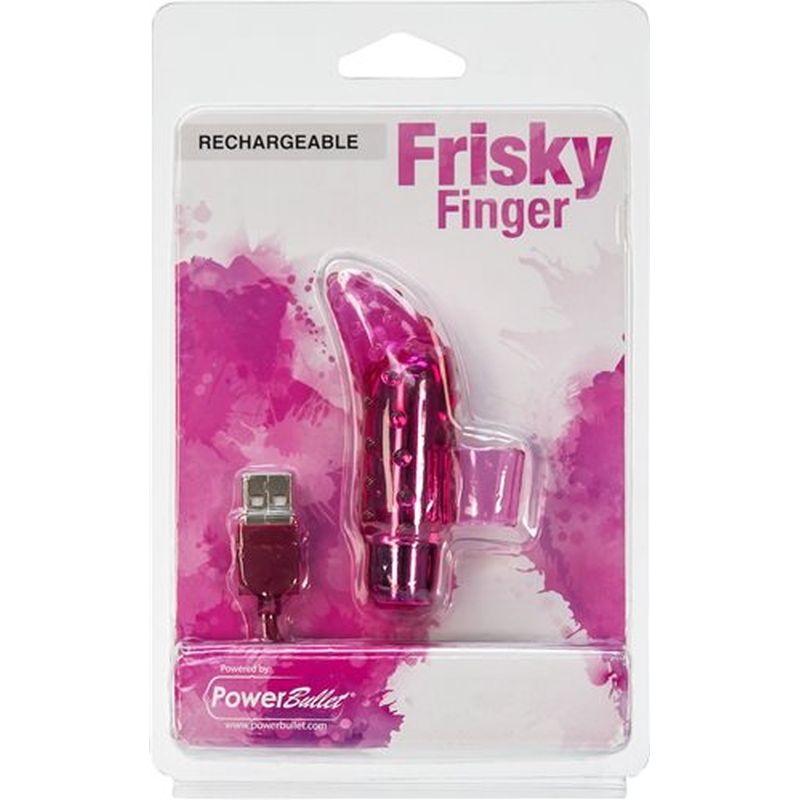 PowerBullet - Frisky Finger Rechargeable - Pink - K. P.