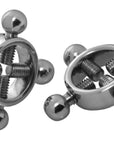 The Master Series - Rings Of Fire Stainless Steel Nipple Press Set